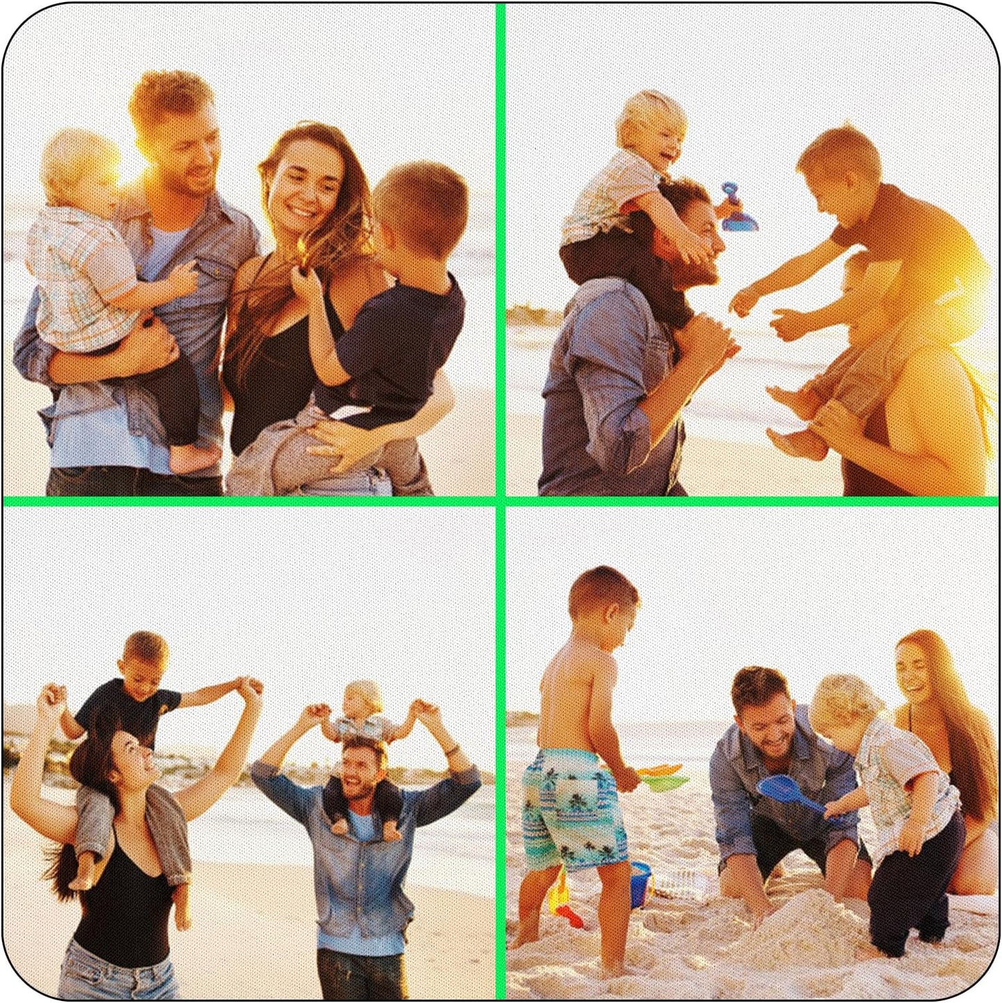 Custom Mouse Pad, Personalized Mouse Pad with Photo & Text, Neoprene Mouse Mat for Laptop Computer Office Desk, Mousepad Small with Anti-Slip Rubber Base