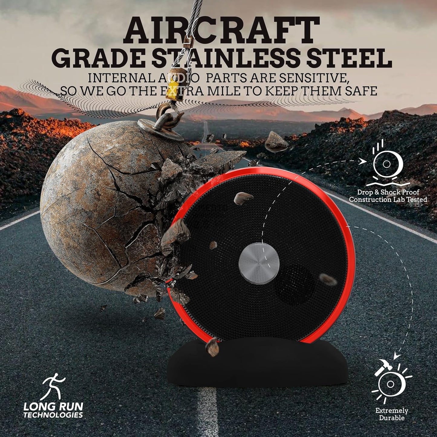 Bluetooth Speaker Pair - TF SD Card 3.5 mm Audio Cable - Dual Pairing Bluetooth Speakers - Bluetooth Multiple Wireless Speakers - Mothers Day Gift For Mothers - Bluetooth Speaker Multiple Pairing Red