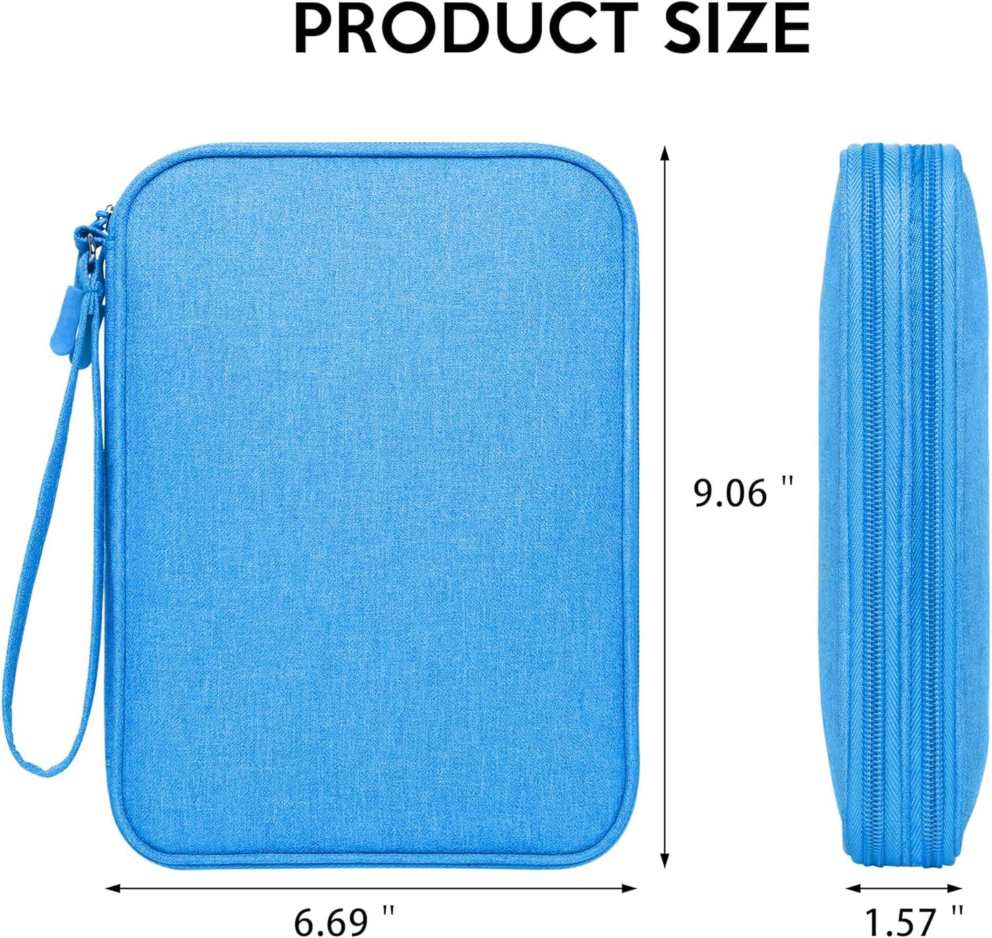 CILLA Electronics Organizer Travel, Travel Cord Organizer Case, Compact Electronics Accessories Bag for Cable, Cord, Charger, Phone