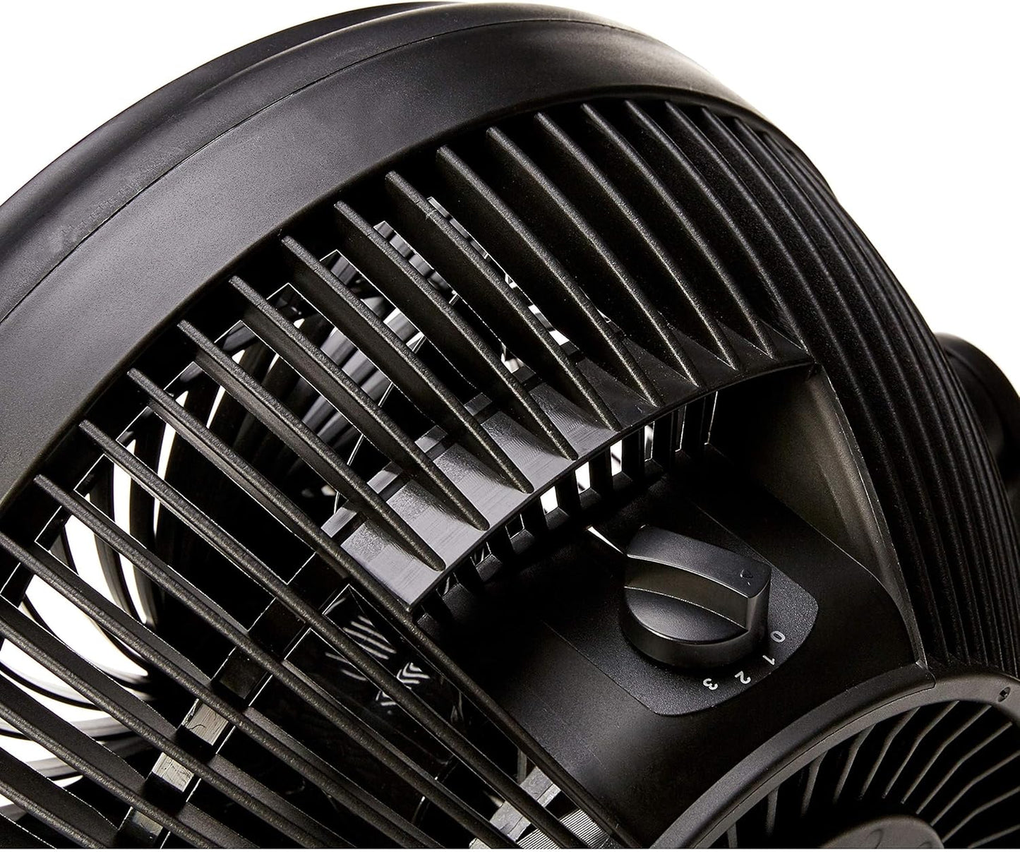 Amazon Basics Air Circulator Fan, Desk Fan for Bedroom, Home and Office, With 90-Degree Tilt Head, 3 Speed Settings, Lightweight (4.2 LBS), 70 Watts, Black, 14.8"Wx7.6"Dx14.1"H