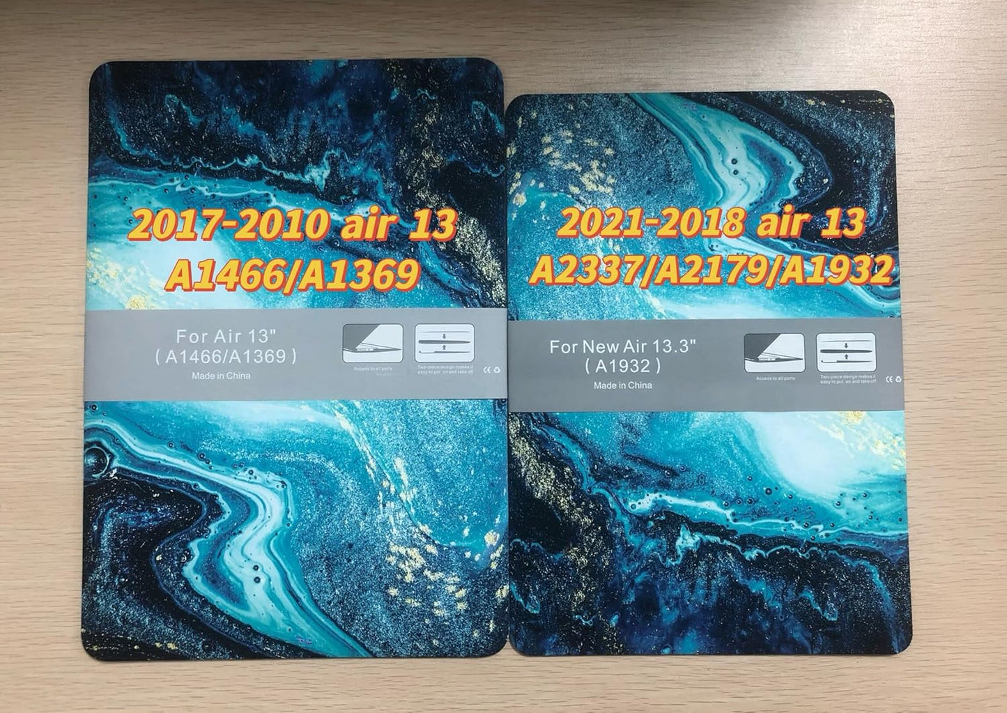 Beach Sunset Hard Case Compatible with MacBook Air 13 Inch Case 2017 2016 2015 2014 2013 2012 2011 2010 Release A1466/A1369,AMCJJ Plastic Hard Shell Cover & Keyboard Cover &Screen Protector