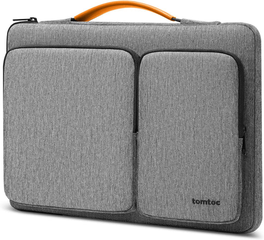 tomtoc 360 Protective Laptop Case for 13-inch New 2025 MacBook Air M4/A3240, M3/A3113, M2/A2681, M1/A2337, 13 in MacBook Pro M2/M1, 13-in Surface Pro 11th AI PC, Water-Resistant Carrying Bag