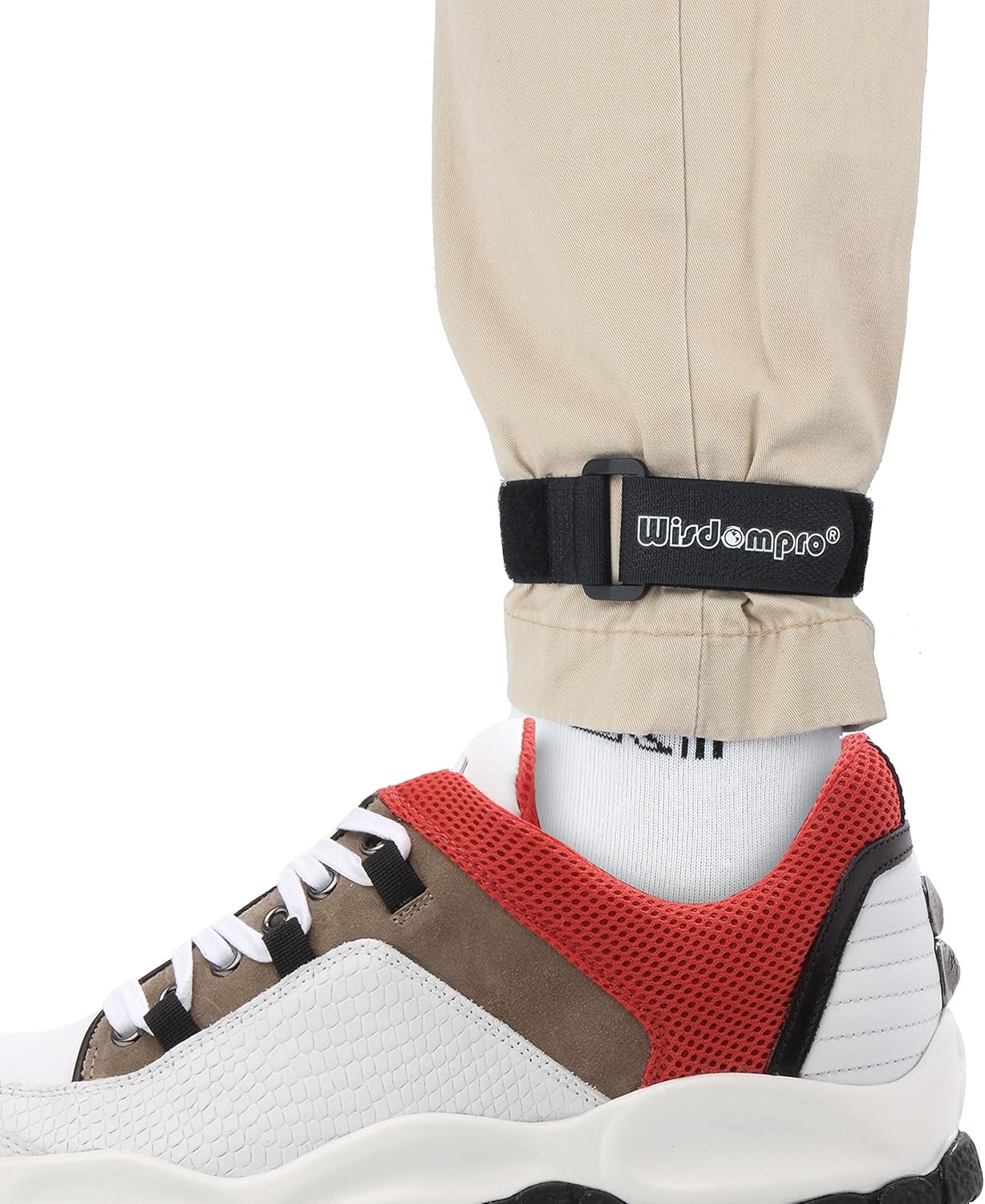 12 Pack 1 x 18 Inches Hook and Loop Reusable Fastening Cable Tie Down Straps by Wisdompro - Reusable, Durable Functional Cinch Strap to Keep Your Home, Office, Workspace from Tangled Messes of Cords