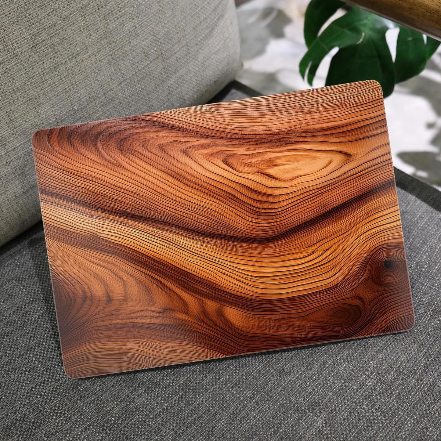 MEEgoodo Case for M4/M3/M2 MacBook Air 13.6 inch Case 2025 2024 2022, Fit Model A3240/A3113/A2681, Laptop Hard Shell with Keyboard Cover Compatible with MacBook Air 13 inch, Tree Rings