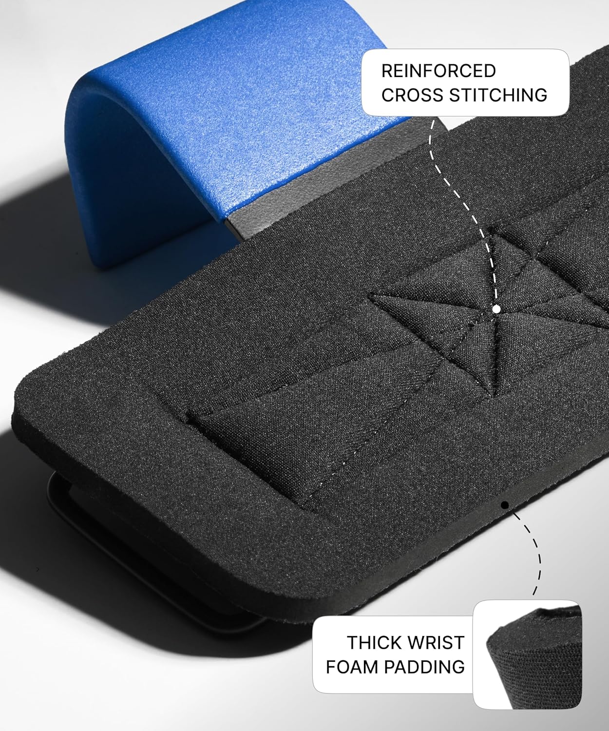 DMoose Fitness Weight Lifting Hooks (Pair) for Deadlifts, Pull Ups, Rows & Shrugs - Anti-Rip Nylon Strap Hand Grips with Thick Wrist Padding - Heavy Duty Wrist Straps for Weightlifting & Gym Workouts