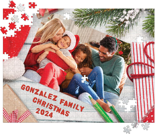 Holiday Photo Personalized Puzzle - 500 Pieces - I See Me!