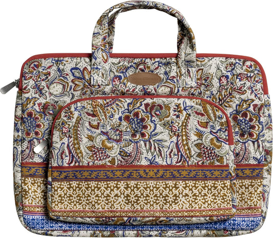 Maison d'Hermine Laptop bag with front pocket Stain and water repellent Cotton canvas